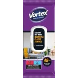 Влажные салфетки Vortex для мебели 48 шт./уп. белые