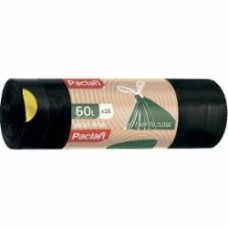 Мешки для мусора с затяжками Paclan eko line Paclan 60 л 15 шт.