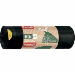 Мешки для мусора с затяжками Paclan eko line Paclan 60 л 15 шт.