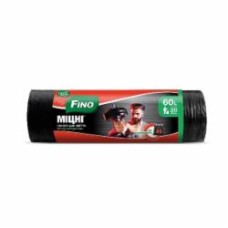Мешки для бытового мусора Fino Крепкие крепкие 60 л 20 шт.