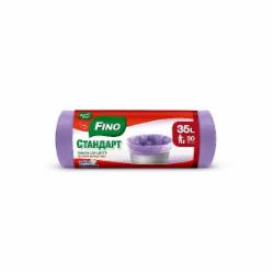 Мешки для бытового мусора Fino Стандарт стандартные 35 л 30 шт.