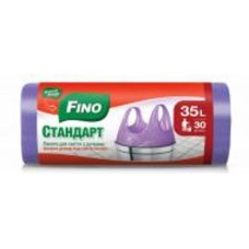 Мешки для мусора с ручками Fino стандартные 35 л 30 шт.