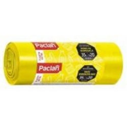 Мешки для бытового мусора Paclan пластик стандартные 35 л 20 шт.