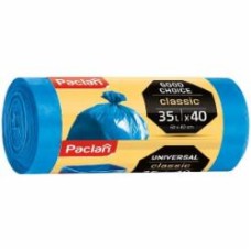 Мешки для бытового мусора Paclan Classic стандартные 35 л 40 шт.