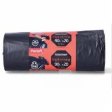 Мешки для бытового мусора Paclan Big & Strong крепкие 90 л 20 шт.