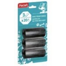 Пакеты для уборки за домашними любимцами Paclan 3х20 шт. стандартные