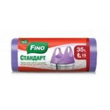 Мешки для мусора с ручками Fino стандартные 35 л