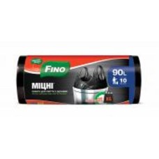 Мешки для мусора с ручками Fino крепкие 90 л 10 шт.
