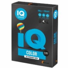 Бумага офисная цветная IQ A4 160 г/м черный 250 листов