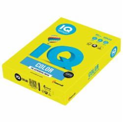 Бумага офисная цветная IQ A4 80 г/м желтый 500 листов