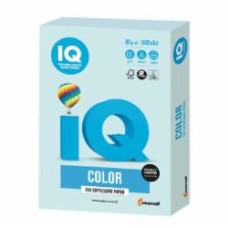 Бумага офисная цветная IQ A4 80 г/м голубой 500 листов
