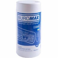 Салфетки Buromax Для оргтехники, ПЛАСТИКА, офисной мебели (BM.0803)