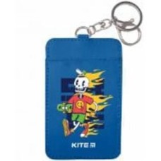 Бейдж с карабином синий K22-297-01 KITE