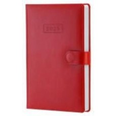 Дневник датированный Nebraska Optima A5 2025 O26149 красный