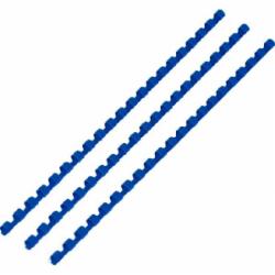 Пружина для брошюрования DA пластиковая 10 мм синяя 100 шт. 1220201100506