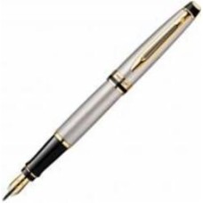Ручка перьевая Waterman Expert SS GT FP F 10042