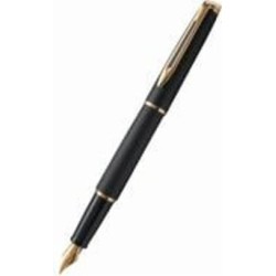 Ручка перьевая Waterman Hemisphere Matte Black FP F 12003