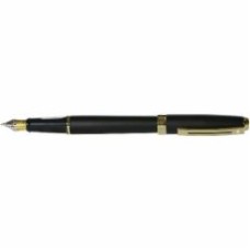 Ручка перьевая Sheaffer Prelude М позолота черная матовая
