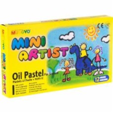 Пастель масляная Mini Artist MOPS-12 Mungyo 94100640 12 цветов