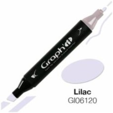 Маркер двусторонний Graph'it 6120 GI06120 сиреневый