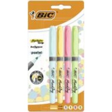 Маркер перманентный BIC Pastel 1,6-3,3 мм 4 шт.