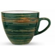 Чашка чайная Wilmax Spiral Green 300 мл WL-669536/A