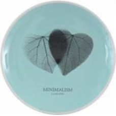 Тарелка десертная Limited Edition Minimalism 17,5 см голубой (HTK-010)