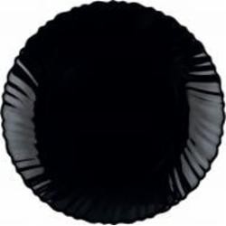 Тарелка обеденная Vittora Black Wave 220 мм