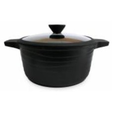 Кастрюля с крышкой Lessner Black Pro New 55872-24 4,7л