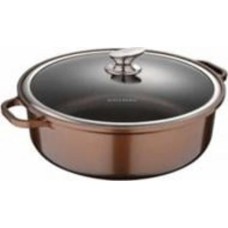 Кастрюля с крышкой Wellberg 6.4 л WB-3324