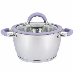 Кастрюля с крышкой Gusto Purple Iris 4,2 л