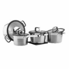Набор посуды Vinzer Moderno 9 предметов Graphite Collection 50031