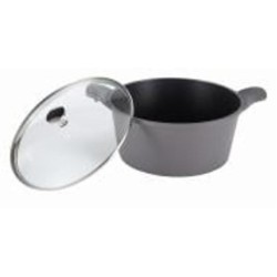 Кастрюля с крышкой Carote Black Pearl 6,6 л C02812