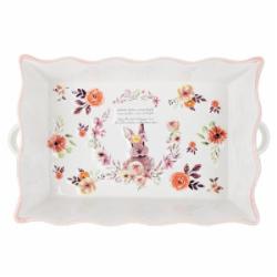 Блюдо для запекания Lefard Flower Bunny 30х18х6 см