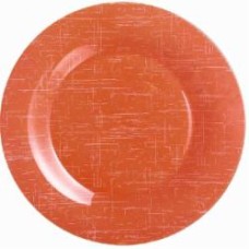Тарелка обеденная Luminarc Poppy Mandarine 25 см V0107