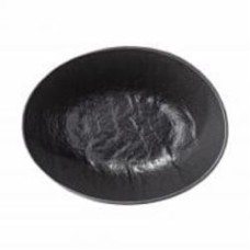 Блюдо овальное Wilmax 19х15х6 см 360 мл Slatestone Black WL-661119 / A