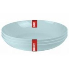 Набор суповых тарелок Banquet Culinaria Mint 22 см 3 шт.