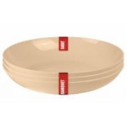 Набор тарелок суповых Banquet CULINARIA CARAMEL 22 см