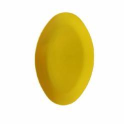 Салатник овальный Тірапласт 31x20 см желтый