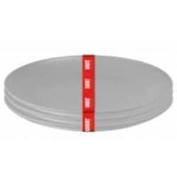 Набор тарелок обеденных Banquet Grey 23,5 см 3 шт.