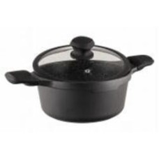 Кастрюля с крышкой Vinzer Kuro Induction Line 3,7 л 24 см 50428