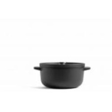Кастрюля с крышкой KitchenAid Matte Oven-to-table 3,3 л черный (CC004899-001)
