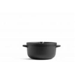 Кастрюля с крышкой KitchenAid Matte Oven-to-table 3,3 л черный (CC004899-001)