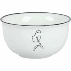Салатник Vittora Lady in white 135 мм фарфор