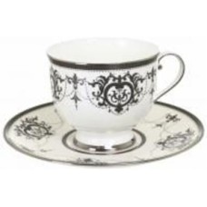 Чашка с блюдцем Narumi Tiara Platinum 240 мл