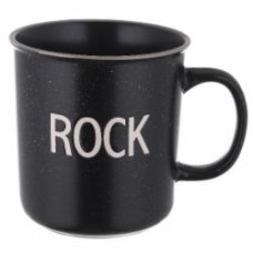 Чашка Bella Vita Rock 650 мл черная