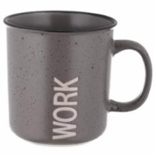 Чашка Bella Vita Work 650 мл серо хаки