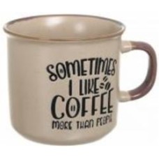 Чашка Bella Vita I Like Coffee 285 мл бежевая