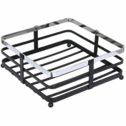 Салфетница Flamberg Premium Silver shine 18,5х7 см черный S-E127526MC