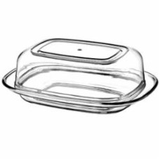 Масленка Dunya Plastik 17,4х12,5х6 см 30302-DN-transparent